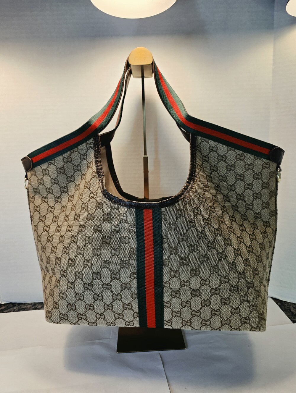 Inspired Design Hobo Style Tote with Pouch and Guitar Strap  NWOT